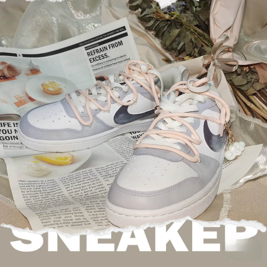 【定制球鞋】Nike Court Borough  冬日暖阳 BQ5448-100