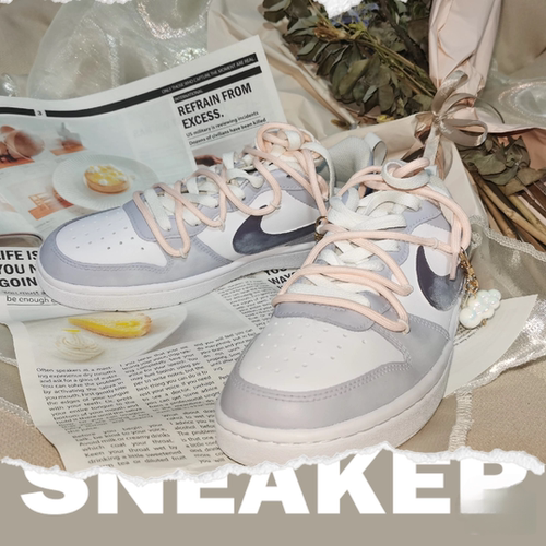 【定制球鞋】Nike Court Borough  冬日暖阳 BQ5448-100