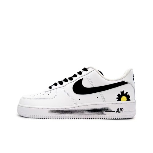 【定制球鞋】Nike Air Force 1 G-小雏菊 涂鸦 黑白 CW2288-111
