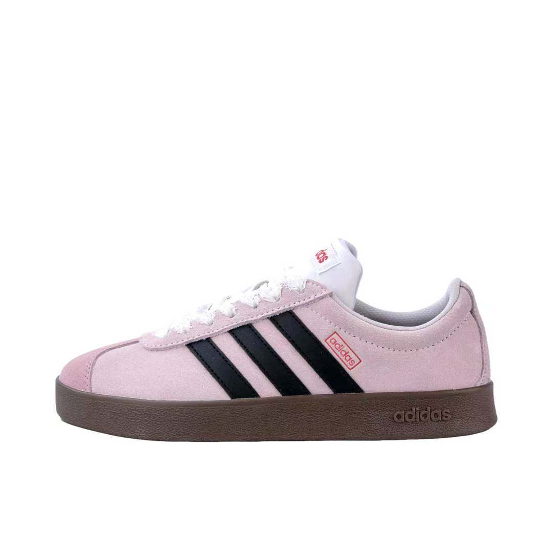 【定制球鞋】Adidas neo VL Court 2.0 板鞋 粉红色 HQ1802