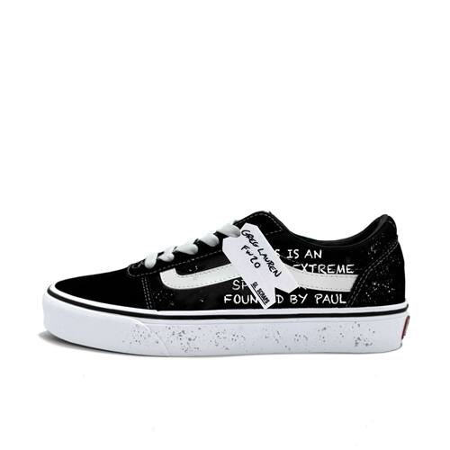 【定制球鞋】Vans/范斯 Ward Active  墨言VN0A36EMC4R