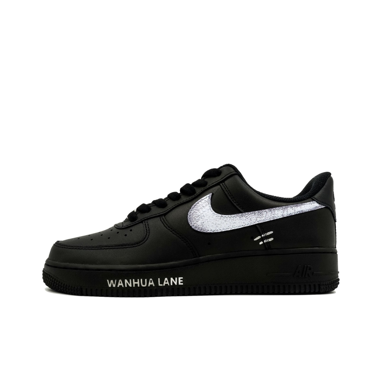 【定制球鞋】 Nike Air Force 1 银翼杀手 酷炫 黑白 CW2288-001