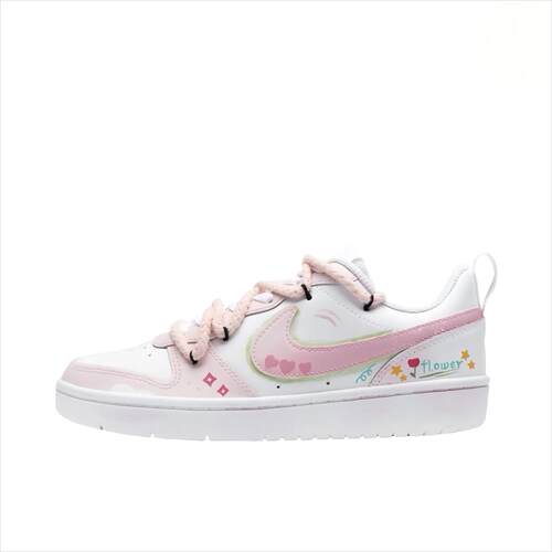 【定制球鞋】Nike Court Borough 心动夏日 BQ5448-100