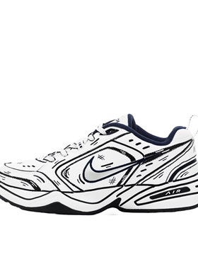 【定制球鞋】Nike Air Monarch IV   M2K二次元  415445-102