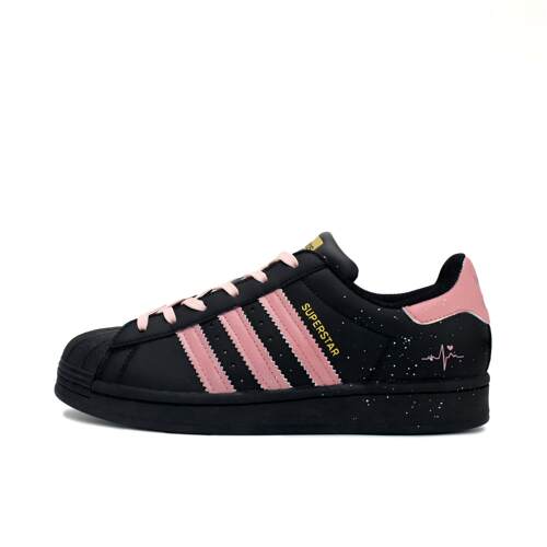 【定制球鞋】adidas Originals Superstar 莓莓黑巧 EG4959