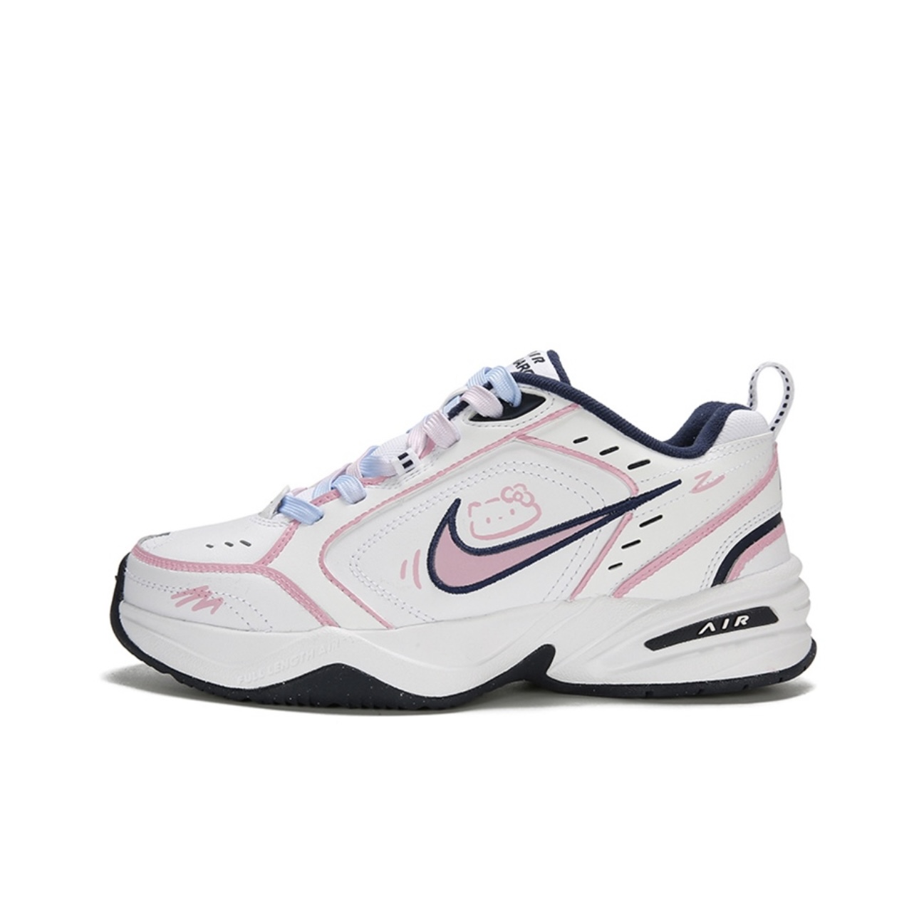 【定制球鞋】Nike Air Monarch 4 PU糖果童话 鸳鸯配色415445-102