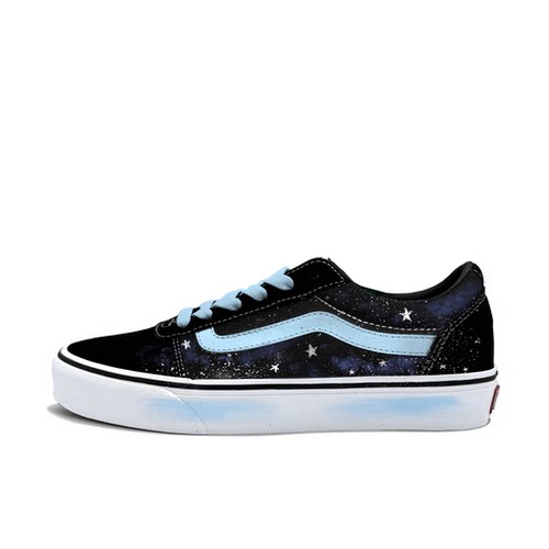 VansWard幽蓝星夜定制帆布鞋