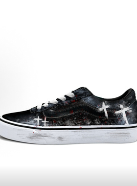 【定制球鞋】Vans/范斯 Ward Active 暗夜哥特 VN0A36EMC4R