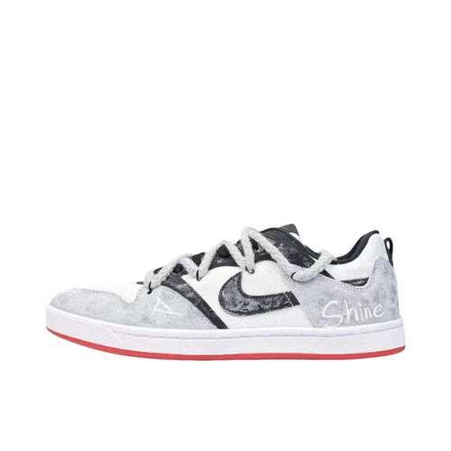 【定制球鞋】 Nike ** Alleyoop 板鞋 银翼  CJ0883-102