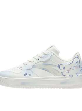 【定制球鞋】 安踏  板鞋  羞羞猫/蓝色 922418001Q-2