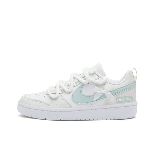 【定制球鞋】Nike Court Borough 抹茶椰椰 甜酷 白绿 DV5456-106