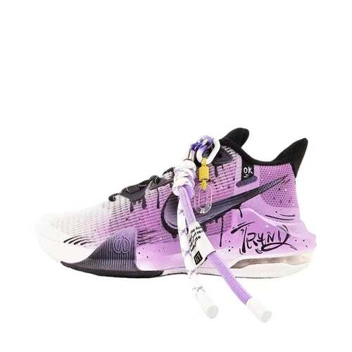 【定制球鞋】Nike Air Max Impact篮球鞋紫色很有韵味 DC3725-100