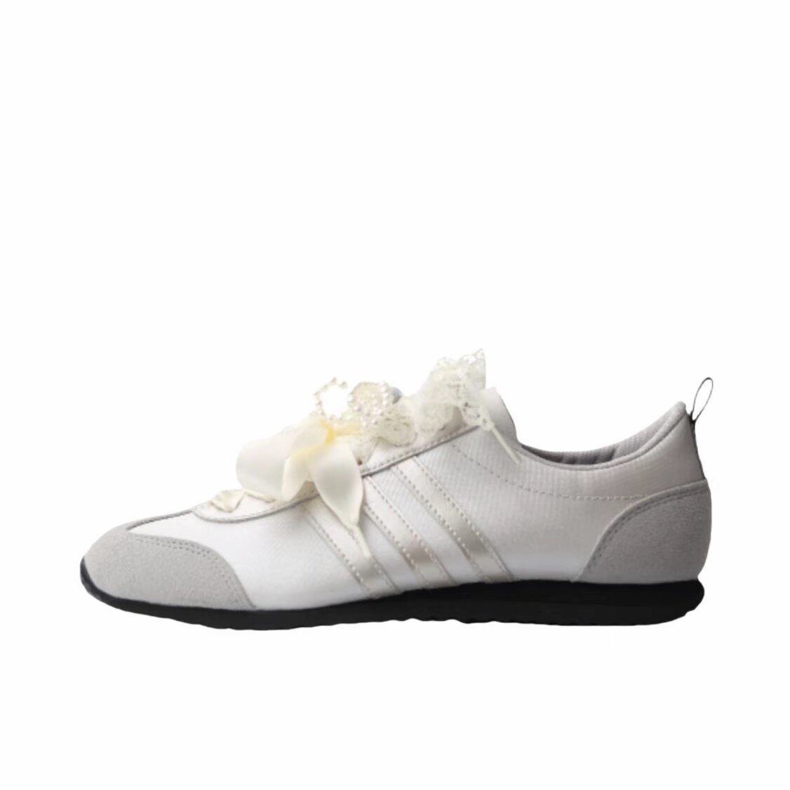 【定制球鞋 】 adidas VS JOG 2.0 运动休闲鞋 奶栗星少女 JR4653