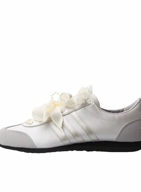 【定制球鞋 】 adidas VS JOG 2.0 运动休闲鞋 奶栗星少女 JR4653