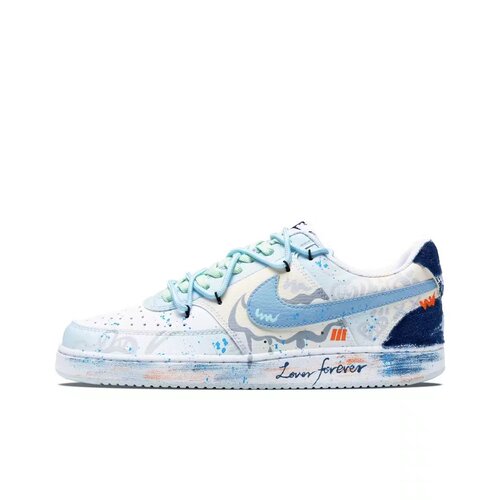 【定制球鞋】Nike Court Vision 1 心动假日 天蓝色 DH2987-101