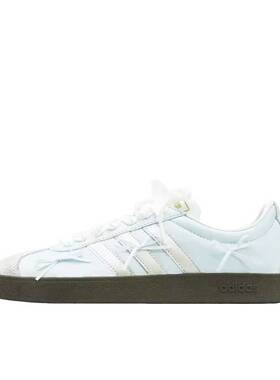 【定制球鞋】 adidas neo Vl Court   板鞋   海蓝银耀ID6015