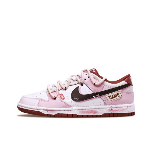 【定制球鞋】Nike Dunk Low心动信号 拼色涂鸦 甜味粉 DD1391-601