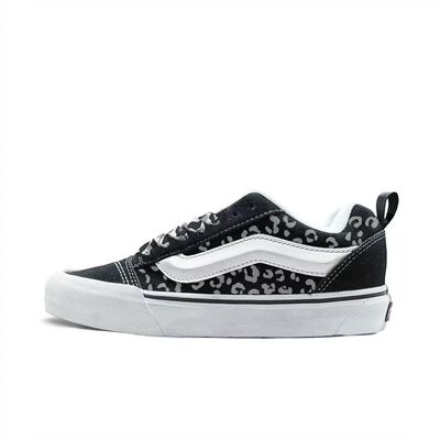 VANS范斯定制灰豹低帮面包鞋