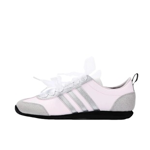 【定制球鞋 】 adidas VS JOG 2.0 运动休闲鞋  鸢尾轻舞JR4653
