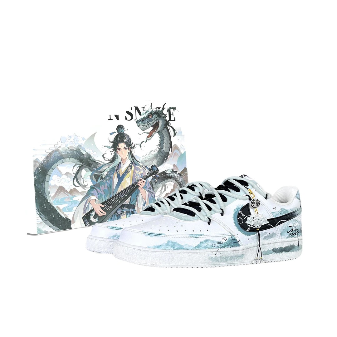 【定制球鞋】Nike Court Vision 云锦  DH2987-101