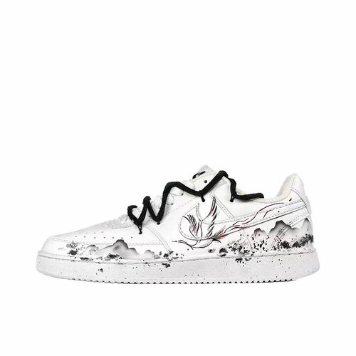 【定制球鞋】 Nike Court Vision 1 板鞋  景鹤 DH2987-101