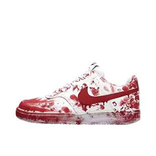 【定制球鞋】 Nike Court Vision 1 板鞋   案发现场 DH2987-101