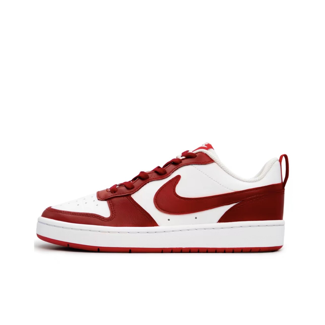 【定制球鞋】Nike Court Borough 2 七月与安生 白红 BQ5448-103