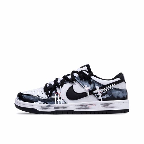【定制球鞋】 Nike Dunk 板鞋   哥特信筏 HF5441-100