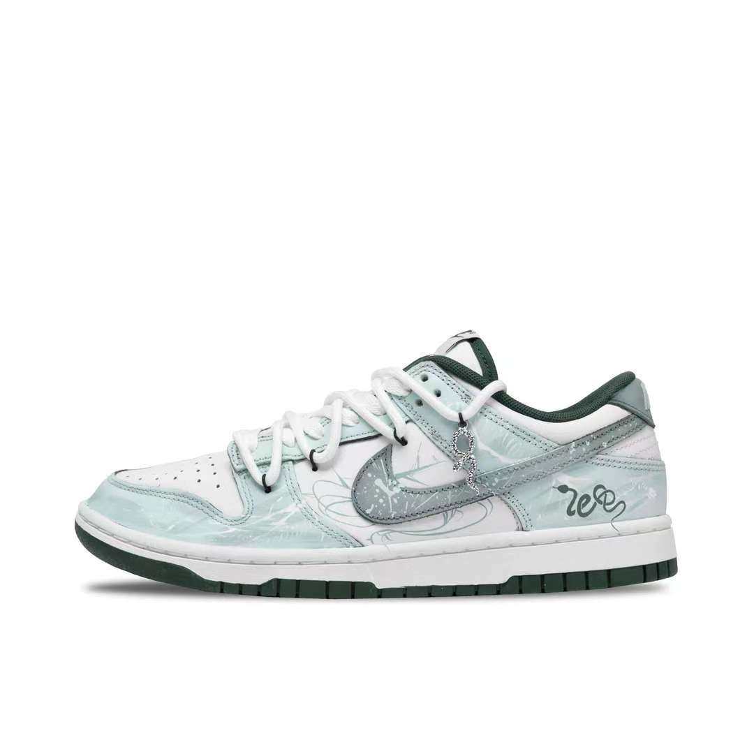 【定制球鞋】 Nike Dunk 板鞋 青花蛇骨  DD1391-101