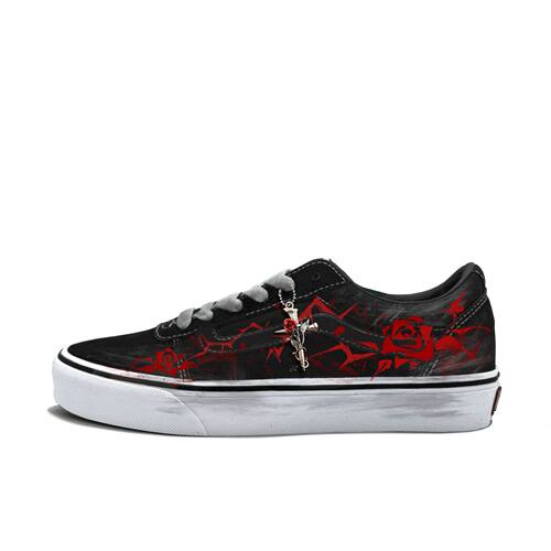 【定制球鞋】Vans/范斯 Ward   夜色玫影VN0A36EMC4R/VN0A3IUNIJU
