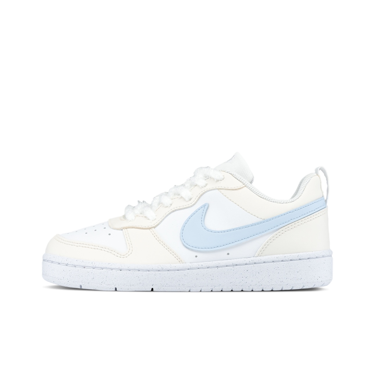 【定制球鞋】Nike Court Borough 懒猫缝纫机 海盐蛋挞BQ5448-100