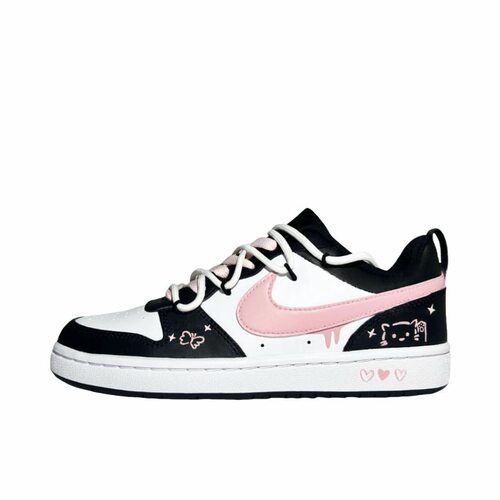 【定制球鞋】 Nike Court Borough 板鞋  GS/哈啰小喵 BQ5448-115