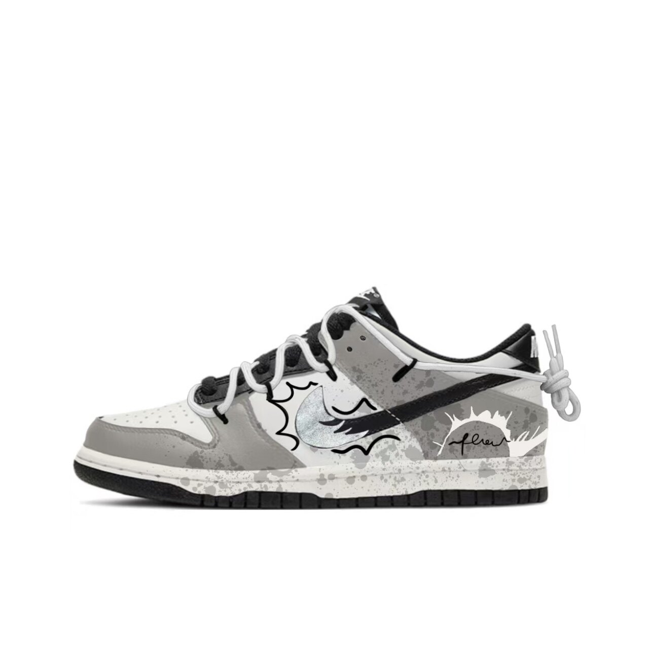 NikeDunk罗威纳海豚喷绘篮球鞋