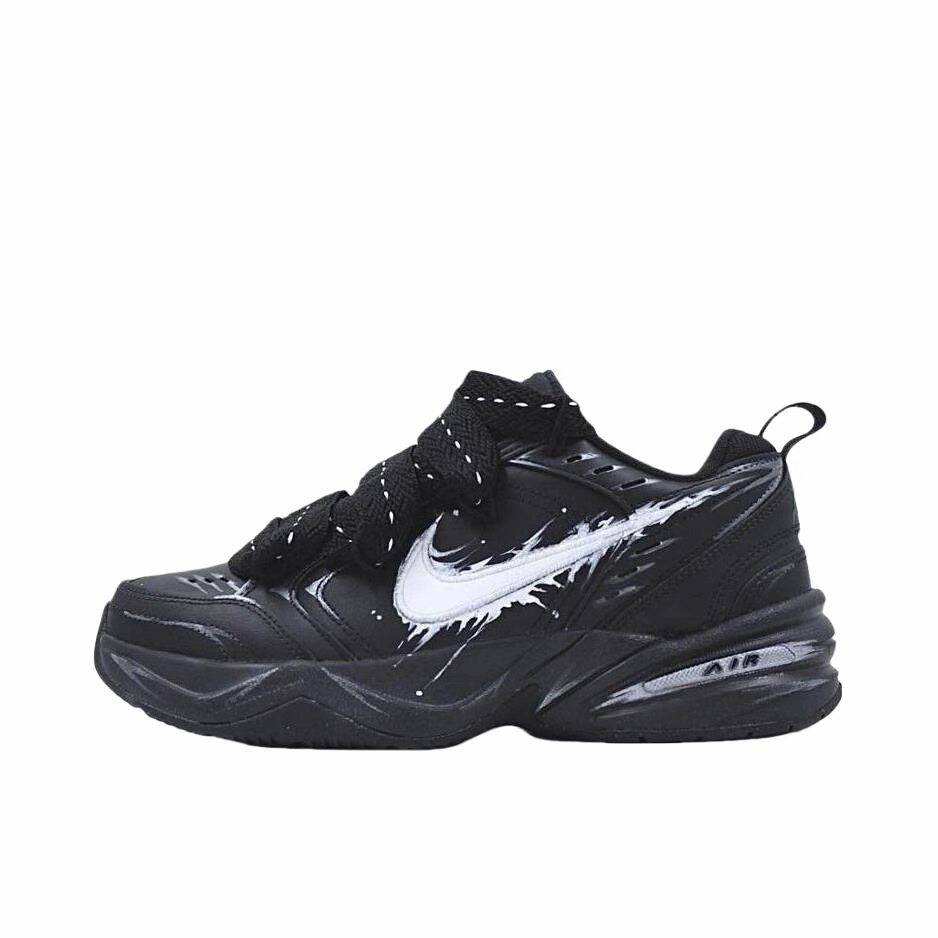 【定制球鞋】Nike AirMonarchIV运动休闲鞋毒液黑武士 415445-001