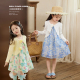 儿童套装 小O宝Okids童装 新款 女度假海边2026夏季 裙 宝宝碎花套装