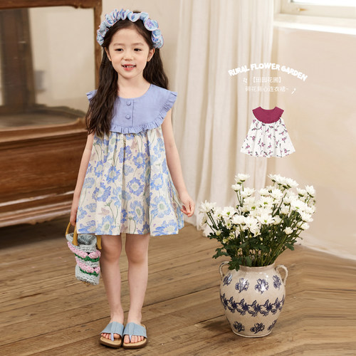 小O宝Okids童装女宝宝夏季连衣裙