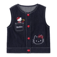 Готовый жилет с открытой пуговицей