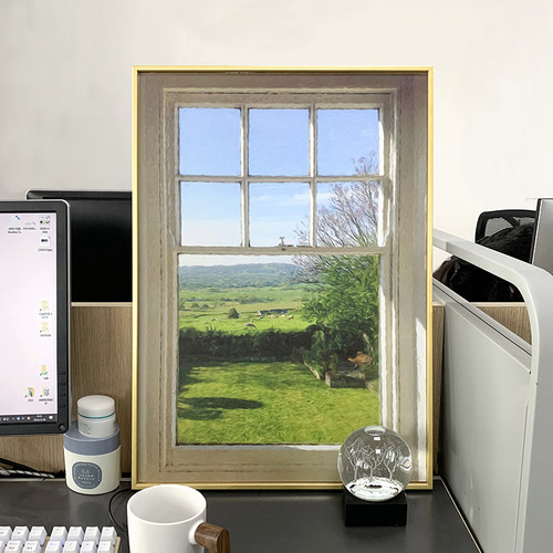 ZOYART卧室客厅治愈系窗外的风景