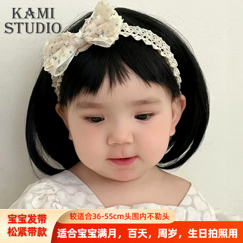 婴儿发带小清新蝴蝶结儿童头饰