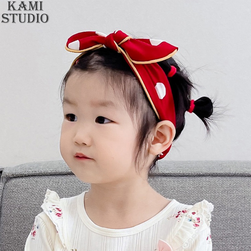 新年婴儿发带甜美女宝宝周岁发饰