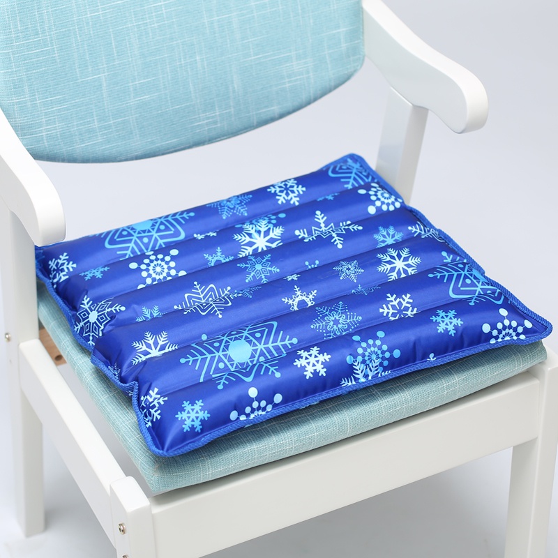 极速夏季b冰袋成人冰枕头女生创意冰垫坐垫汽车冰坐垫充气椅子坐