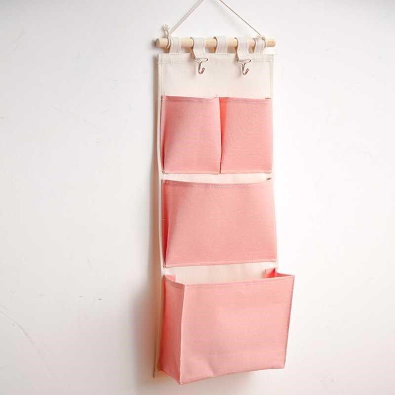 袜子收纳袋挂袋单面门后内衣裤床头挂墙少女袋整理式悬挂信件夏