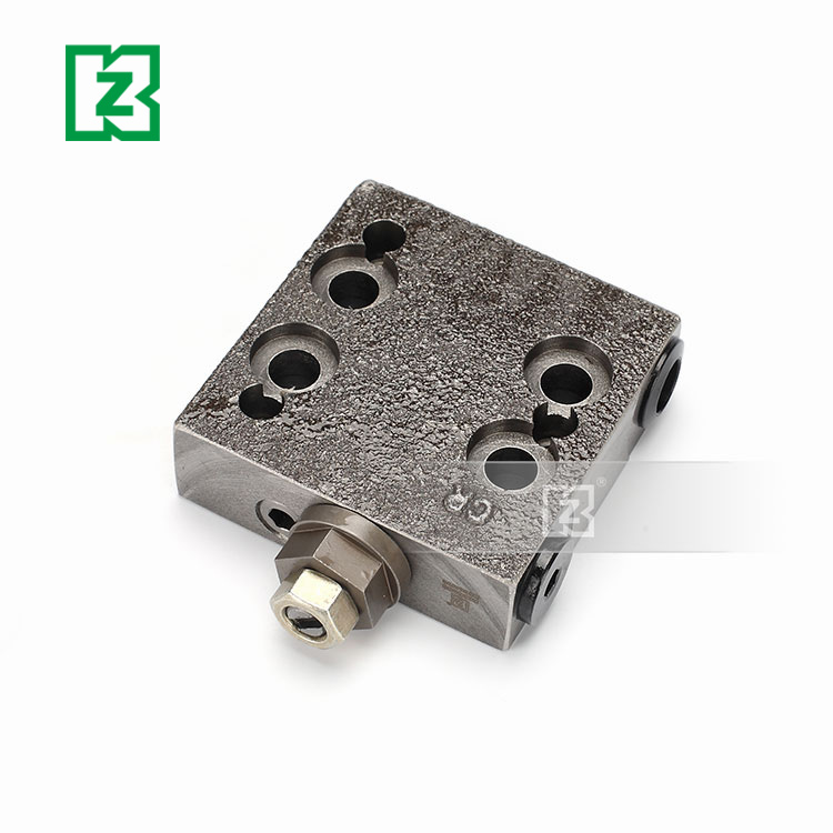 小松自减压阀块PC200-6/120/220/360分配器阀块6D102先导合流阀片