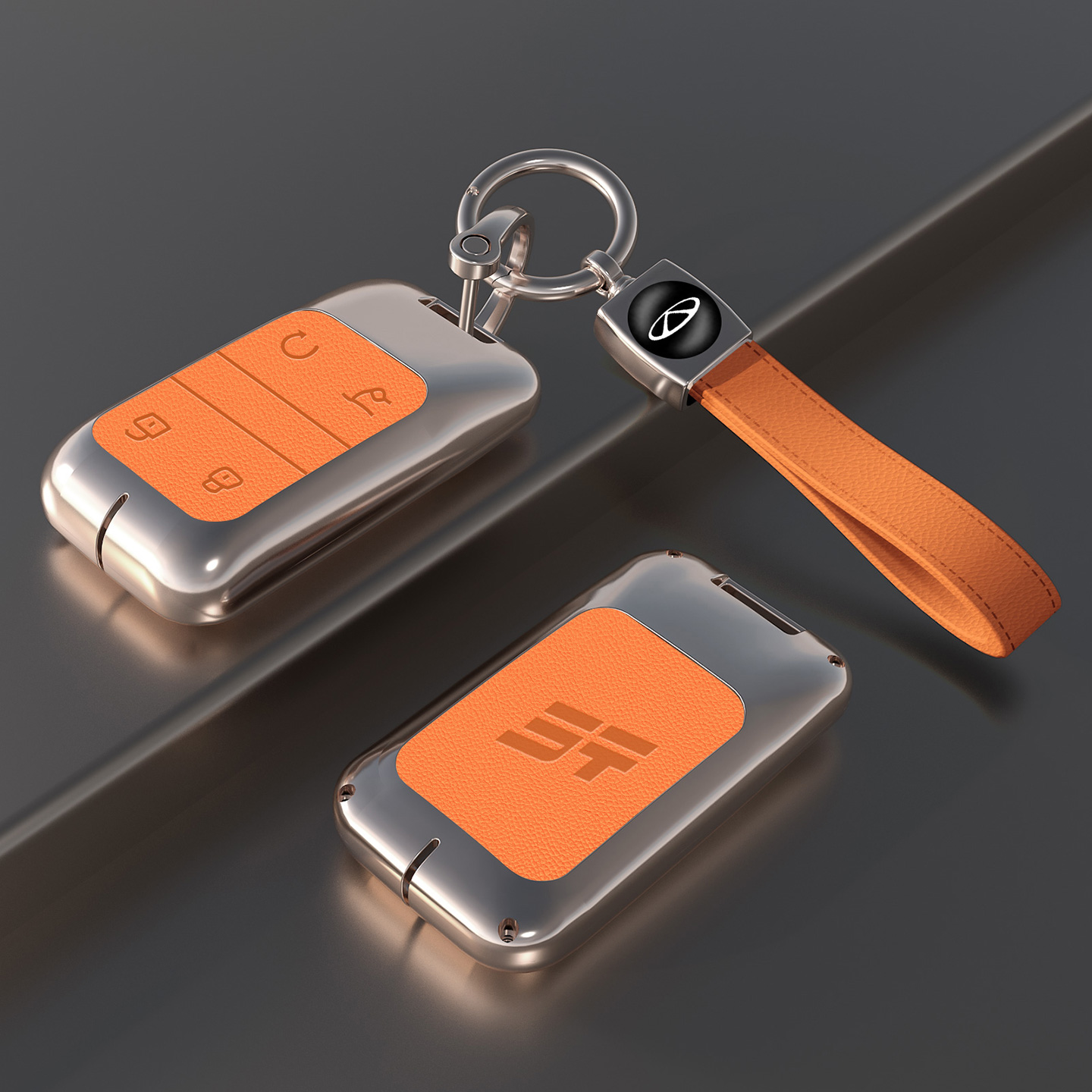 适用于捷途纵横G700钥匙套金属壳