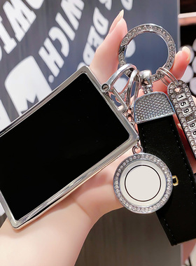 适用于宝马卡片钥匙套X5L新5系535le新款7系卡套X5X6X7高档壳扣包