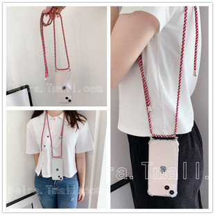 孔孝真同款 斜背S5便携保护套解放双手S12背带 斜跨S15pro适用VIVO手机壳S9e防摔X60Pro透明X80软壳挂绳X7PRO