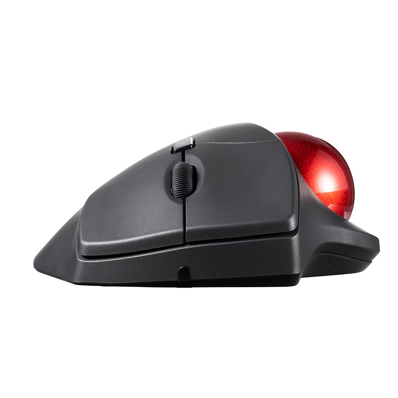 일본 SANWA 트랙볼 마우스 블루투스 USB 컴퓨터 사무실 인체 공학 전문 드로잉 CAD 정밀 PS