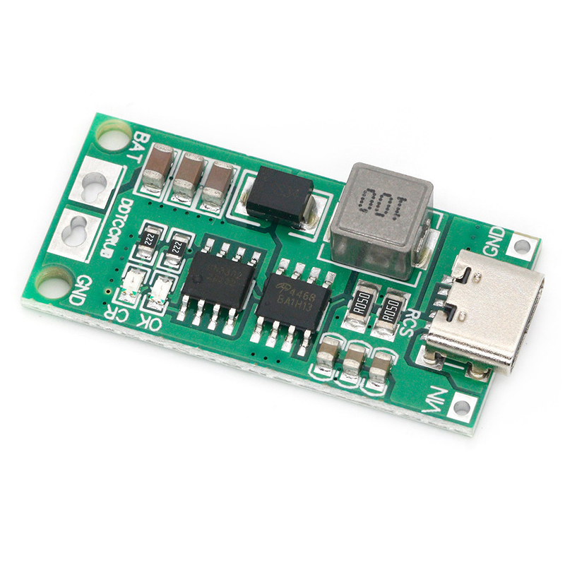 2串3串4串锂离子电池充电器电池保护板TypeC USB升压模块DC3V-5V