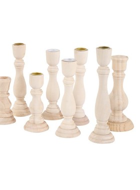 ins风法式复古罗马柱木质