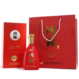 42度500ml 4瓶 正品 浓香型 今世缘国缘 整箱装 婚宴送礼 可开票